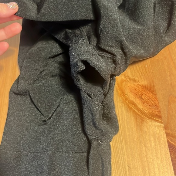 SPANX Seamless Power Mid-Thigh Shorts Shapewear in Black: Sz M - Picture 7 of 7